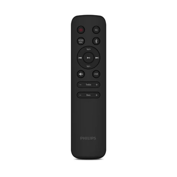 Philips Barra de Sonido TAB4000/10 Negra con Bluetooth 5.4 y 60W